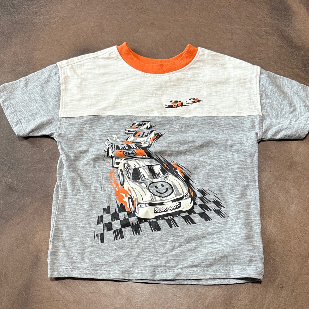 Kids Racing Car T-Shirt